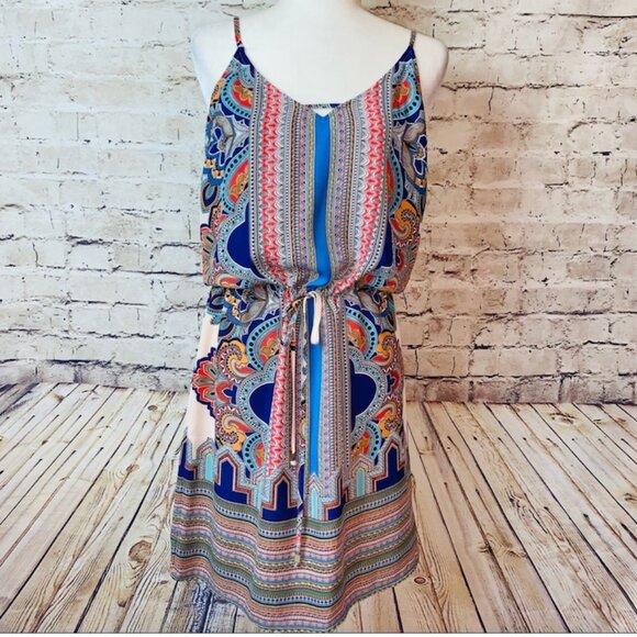 ** Like New! Women's Lucy and Laurel Summer Dress Size 4 - Picture 2 of 4